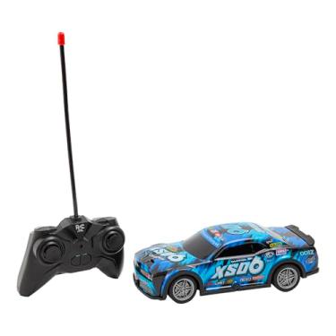 Imagem de Zippy, Carrinho de Controle Remoto de Corrida Equipado com Luzes de LED 1:24 Power Light 7 — Azul