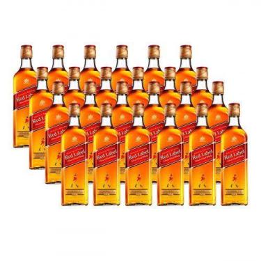 Imagem de Whisky Escocês Johnnie Walker Red Label 500ml Caixa com 24 unidades