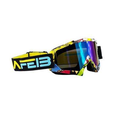 Imagem de Óculos De Sol Motocross À Prova De Vento Para Homens NAFEIB MTB ATV Es