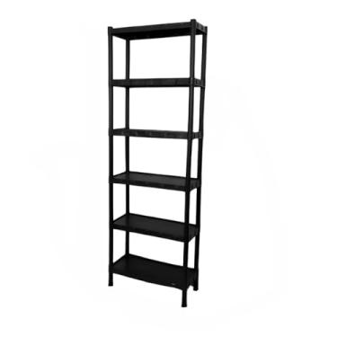 Imagem de Prateleira Organizadora, Estante Prateleira Modular Multiuso Organizadora de Plástico Reforçado Cozinha, Quarto com Pezinhos(6 Prateleiras)