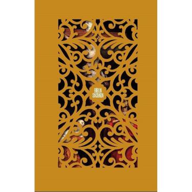 Imagem de Bíblia Sagrada NVI, Capa Dura, Dourada, Leitura Perfeita