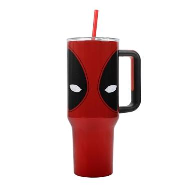 Imagem de Bioworld Copo de aço inoxidável Deadpool Nerdin' Since The 90s 1,134 g