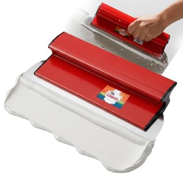 Imagem de kit desempenadeiras 25 e 40cm- Lâmina inox, cabo Ergonômico-ideal P/passar massa corrida