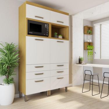 Imagem de Paneleiro 4 portas Princesa  Freijo/grafite Nesher