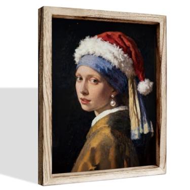 Imagem de Placa de madeira engraçada de Natal, decoração de escritório em casa, decoração de casa de fazenda para sala de estar, quarto, decoração de quartos de família 48