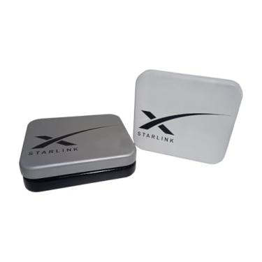 Imagem de Case Veicular suporte Magnético para Starlink Mini, 4 Ímãs de Neodímio Emborrachado, com Pintura Automotiva