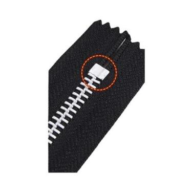 Imagem de Conjunto De Paradas De Zíper De Metal Em Liga De Alumínio Premium 50-2