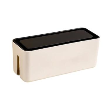 Imagem de Baoblaze Caixa Organizadora para Cabos, Régua de Tomadas, Organizador de Cabos para Hubs USB e Tomadas Elétricas, S