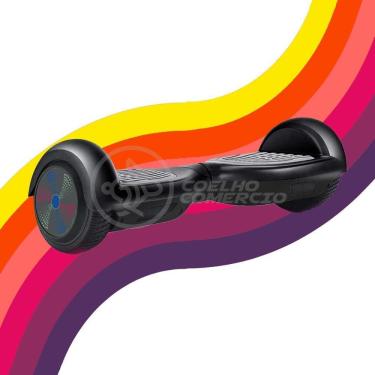 Imagem de Hoverboard Infantil Skate Elétrico Bluetooth - Preto Nº49