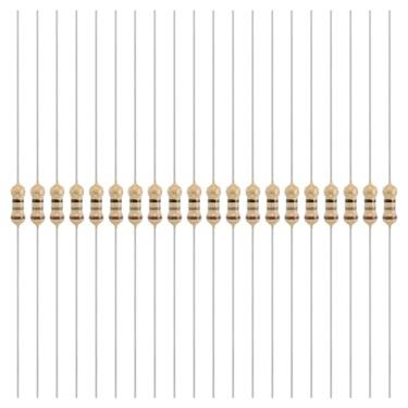 Imagem de YOKIVE 200 peças 1/4W (0,25 Watts) 18 Ohm 5% de resistor de filme de carbono, resistor fixo único de filme de carbono | Ótimo para dispositivos eletrônicos DIY, placas de circuito, sensores