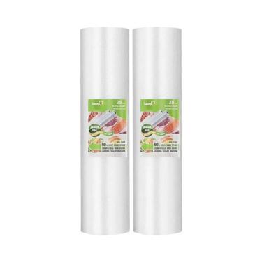 Imagem de Rolos De Embalagem a Vácuo Para Alimentos Texturizados De 500cm De Com