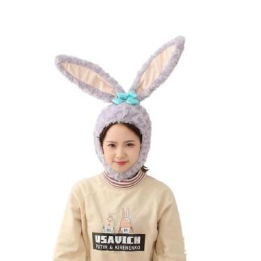 Imagem de Chapéu de orelha de coelhinho de balé, chapéu de cosplay, boné de fest