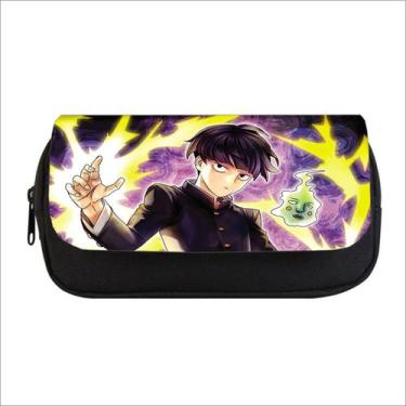 Imagem de Bolsa de lápis Mobs Psychos 100 Mobus Saikos Hyakus Shigeos Kageyamas 