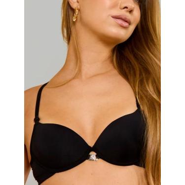 Imagem de Sutiã Push Up Nayane ST 01 08 0001 Nadador Com Aro e Bojo Microfibra T