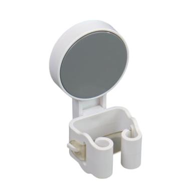 Imagem de Suporte Organizador de Parede para Vassouras e Utensílios – Branco