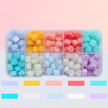 Imagem de Grão de cera translúcido, contas de cera de vedação de 10 cores para selos de selos convites de casamento, presente de Natal, selo de envelope, embrulho de presente de artesanato DIY