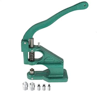 Imagem de Ymiko Máquina de Ilhós, Prensa Manual, Ferramenta de ilhó Com 3 Matrizes, 1500 Peças, Ilhós 6mm 10mm 12mm, para Banners, Sinais, Cortinas, Cintos, Sapatos