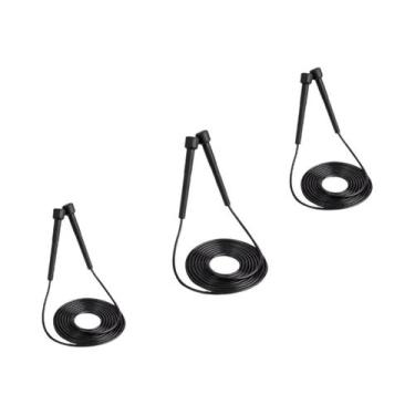 Imagem de Corda De Pular Ajustável Em PVC 2.8M Equipamento De Fitness Para Crian