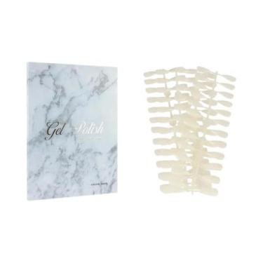 Imagem de Livro Expositor De Pontas De Unhas Postiças Coloridas 160 Peças, Armaz