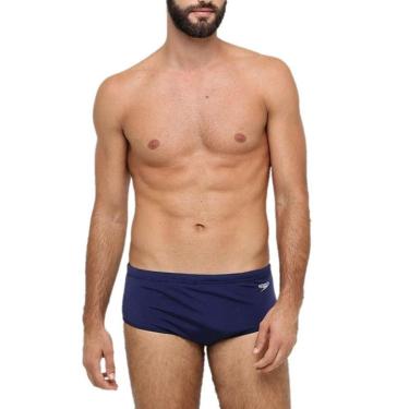 Imagem de Sunga Speedo Acquaplus 14cm Azul Marinho-Masculino