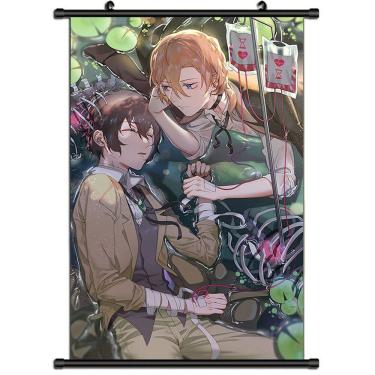 Imagem de Pôster de decoração de parede Bungos Stray Dogs Dazais Osamu Chuuya