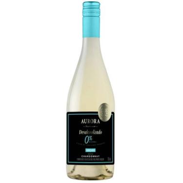 Imagem de Vinho Suave Sem Álcool Chardonnay 750ml - Aurora