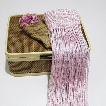 Imagem de Cortina de cordão com contas prateadas, divisória de entrada de fio metálico denso para decoração de quarto, divisória suspensa para parede, janela (rosa)
