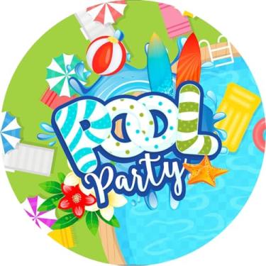 Imagem de Painel Festa Redondo C/Elastico 1,50m Pool Party (PPY0025)