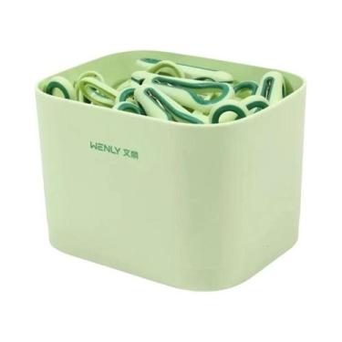 Imagem de Pregadores De Roupa Grandes De Plástico 24/36 Peças Com Cesto Organiza