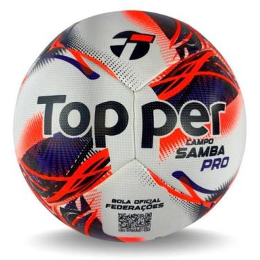 Imagem de Bola Topper Futebol Campo Samba V Pró 2026 Oficial