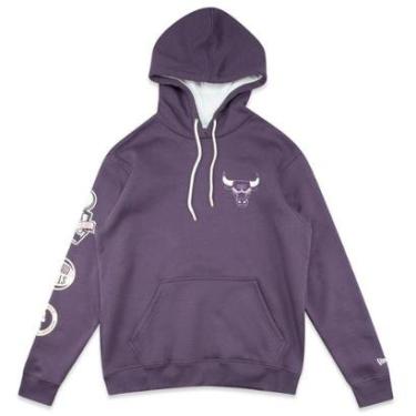 Imagem de Moletom New Era Canguru Fechado NBAChicago Bulls Sunset Masculino-Masculino