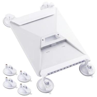 Imagem de Elxovnt Suporte Starlink Mini Ventosa, Mini Acessórios Starlink Instalação 3s Sem Ferramentas, Aço Carbono Resistente às Climas. Serve para teto solar de carro, telhado, janelas, trailers, barcos