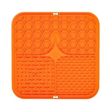 Imagem de Tapete De Silicone Para Alimentação Lenta De Cães, Prato De Lamber, Di