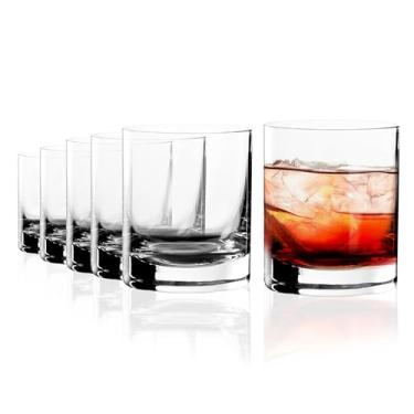 Imagem de Stölzle Lausitz Conjunto de 6 copos de uísque New York Bar 6 peças – Copos de cristal elegantes para Whisky, Bourbon e coquetéis – Vidro sem chumbo – Resistente à lava-louças e a choques