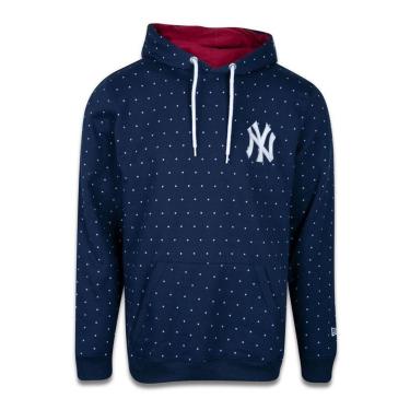 Imagem de Moletom Canguru New Era New York Yankees Modern Classic Poa-Masculino