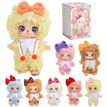 Imagem de Mystery Fun Liila‘s Lucky Cat Series Blind Box, Adorable Collectible Toys, 6.3IN Hangable Doll with Unique Designs Birthday Gifts for Adults, 8PCS (No Repeat Doll)