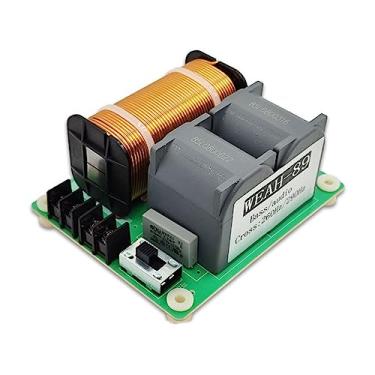 Imagem de XUYUH Crossover divisor de frequência de graves crossovers filtros de alto-falante DIY para home theater, 117 x 95 x 56 mm