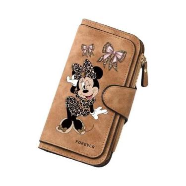 Imagem de Carteira Feminina Mickey Minnie, Bolsa Para Cartões E Moedas, Presente