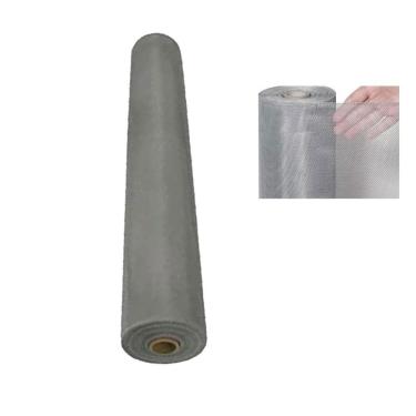 Imagem de Tela Mosquiteiro Inseto Pernilongo Porta Janela Rolo 25 Metros Mosca Casa Jardim Varanda Segurança