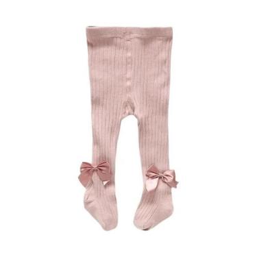 Imagem de Meias De Algodão Com Laço Para Meninas, Confortáveis E Respiráveis, Mo