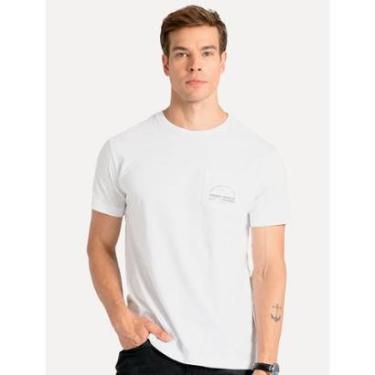 Imagem de Camiseta Tommy Hilfiger Masculina Arch Pocket Branca-Masculino
