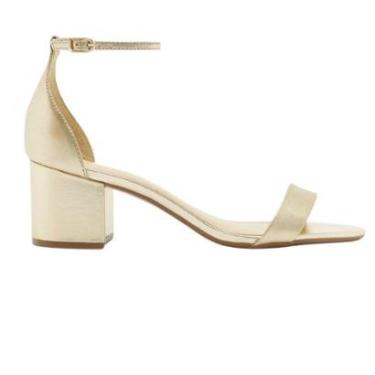 Imagem de Sandália Couro Salto Médio Bloco Isabelli Lançamento Arezzo-Feminino