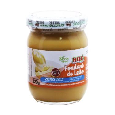 Imagem de Fondant de leite diet puro pote 220g (doce de leite) hué - unitario - 