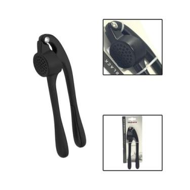 Imagem de Espremedor Alho Liga Zinco Preto - Unyhome