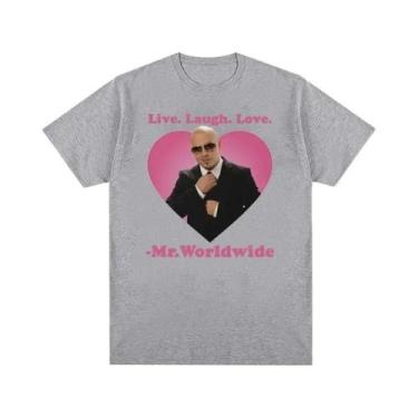 Imagem de Camiseta Gráfica Grande Unissex Para Mulheres Com Estampa De Pitbull, 