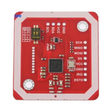 Imagem de Kit De Módulo NFC RFID PN532 Leitor Gravador IC S50 Cartão Antena PCB 