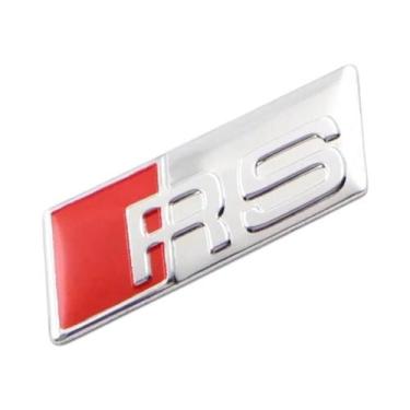 Imagem de Emblema De Alumínio 3D SLINE RS Para Carro, Adesivo Decorativo Para Vo