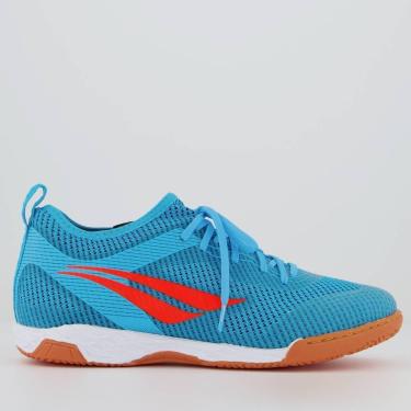 Imagem de Chuteira Penalty Max 500 Ecoknit XXI Futsal Azul-Masculino