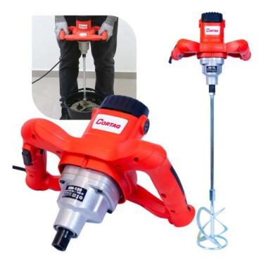 Imagem de Misturador De Argamassa E Tinta Elétrico Hm-120 Cortag 220v