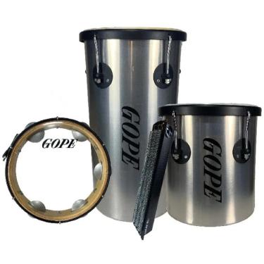 Imagem de Kit Resenha 1 Pandeiro/Rebolo/Reco/Repique De Mão  Kitres1 